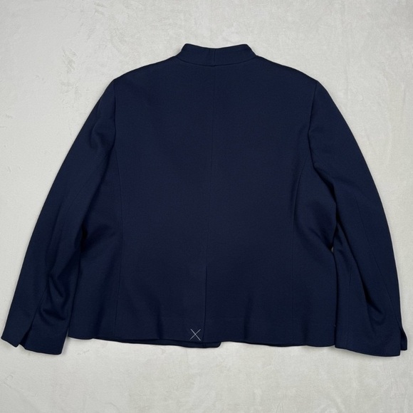 J. Crew Going Out Blazer Stretch Twill Navy Blue - Picture 5 of 10